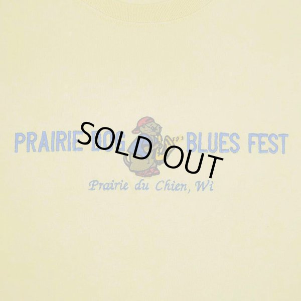 画像2: 90-00's PRAIRIE DOG BLUES FEST 刺繍ロゴTシャツ (2)