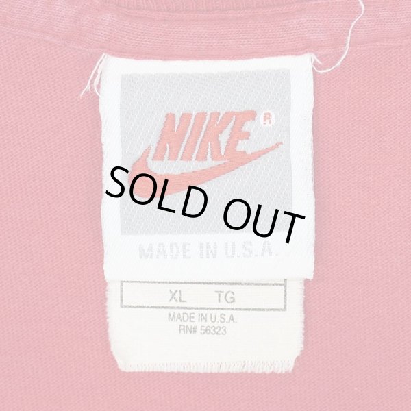 画像2: 90's NIKE ロゴプリントTシャツ "MADE IN USA / 銀タグ" (2)