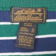 画像2: 90's Eddie Bauer マルチボーダー柄 ヘンリーネックカットソー "MADE IN USA / 黒タグ" (2)