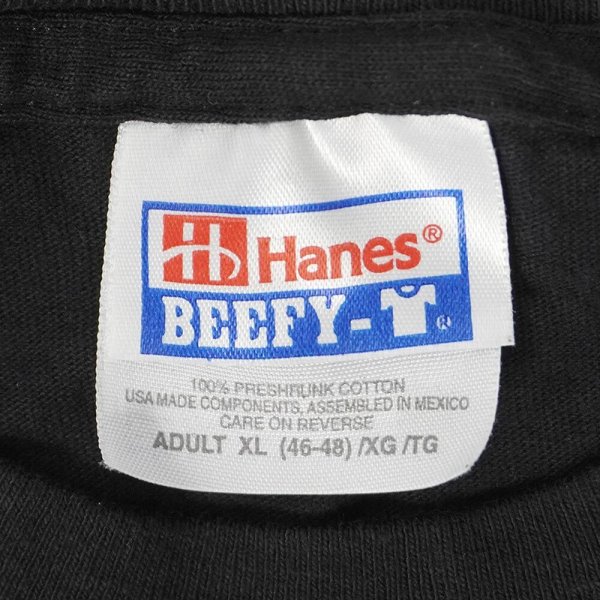 画像2: 90-00's Hanes L/S ブランクTシャツ "1wash / sizeXL" (2)