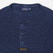 画像3: 00's Polo Ralph Lauren ヘンリーネック カットソー "Indigo Dye" (3)