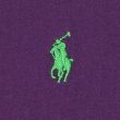 画像3: 90's Polo Ralph Lauren ロゴ刺繍Tシャツ "PURPLE" (3)