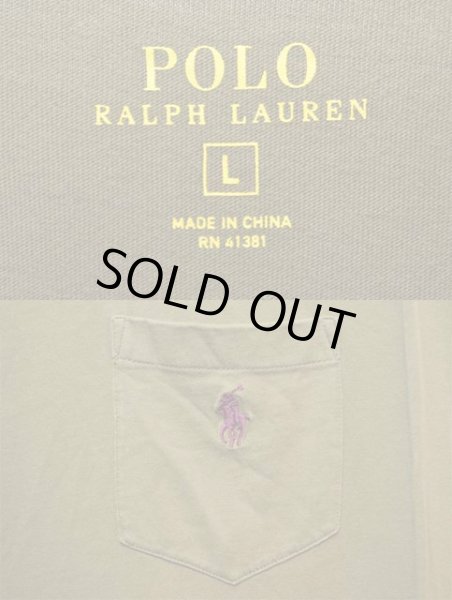 画像3: Polo Ralph Lauren L/S ポケットTシャツ (3)