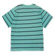 画像2: 90's OLD GAP ボーダー柄 Tシャツ “EMERALD / MADE IN USA” (2)