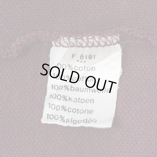 画像3: 90's LACOSTE L/S ポロシャツ "MADE IN FRANCE / BURGUNDY" (3)