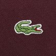 画像4: 90's LACOSTE L/S ポロシャツ "MADE IN FRANCE / BURGUNDY" (4)