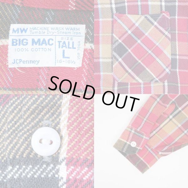 画像3: 70's BIG MAC ヘビーネルシャツ (3)