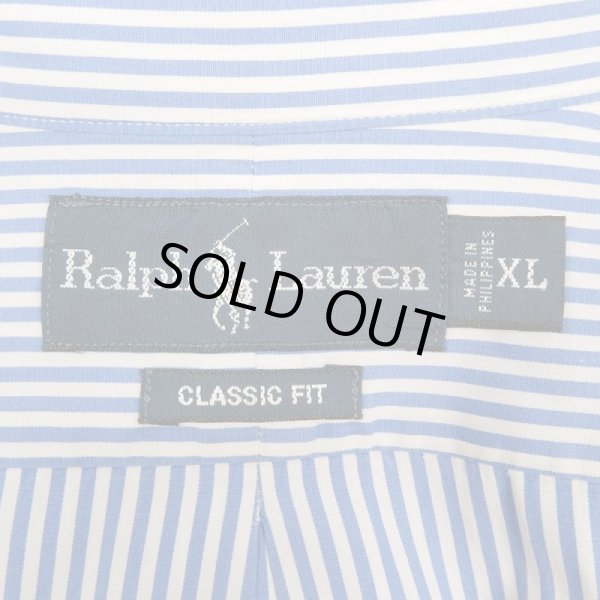 画像3: 00's Ralph Lauren ストライプ柄 ボタンダウンシャツ “CLASSIC FIT” (3)