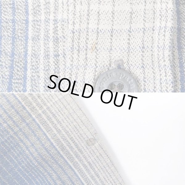 画像5: 90's Patagonia オンブレチェック柄 オーガニックコットンネルシャツ “F9” (5)