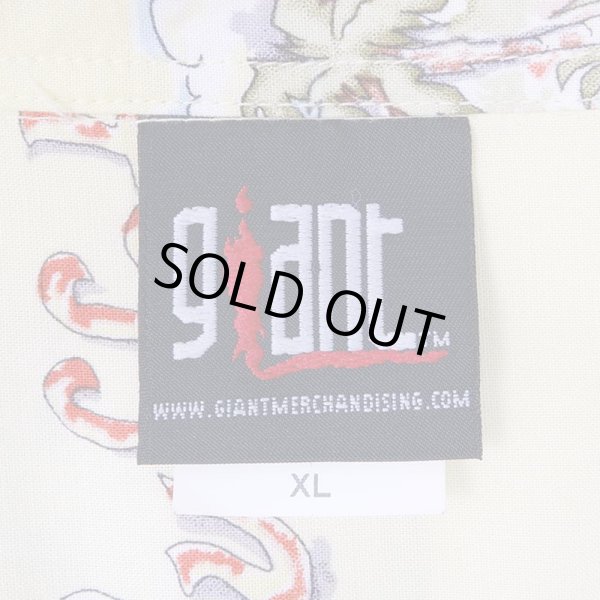 画像2: Early 00's Jimmy Baffett レーヨンハワイアンシャツ “giant body” (2)