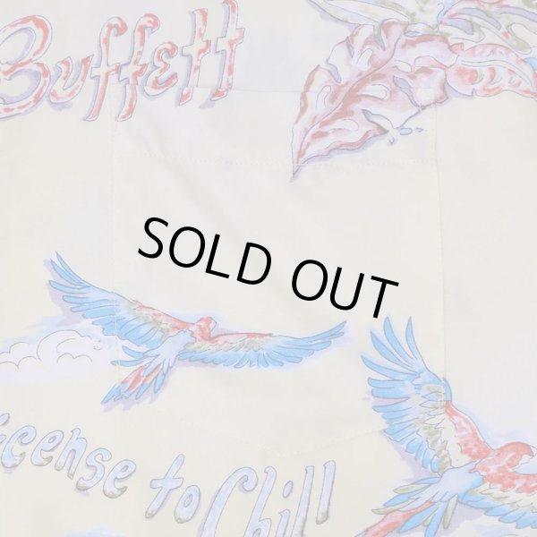 画像4: Early 00's Jimmy Baffett レーヨンハワイアンシャツ “giant body” (4)