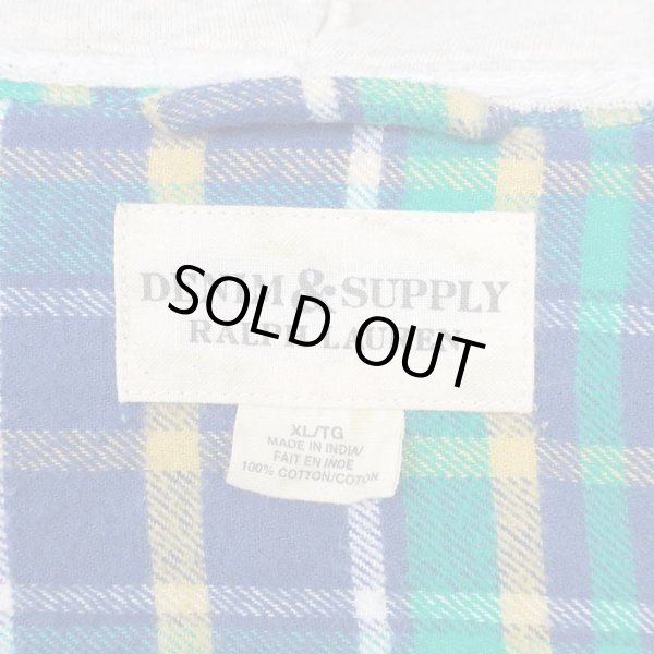 画像2: 00's Denim & Supply フーディーネルシャツ (2)