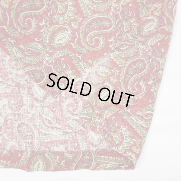 画像4: 90's Brooks Brothers S/S 総柄 リネンオープンカラーシャツ (4)