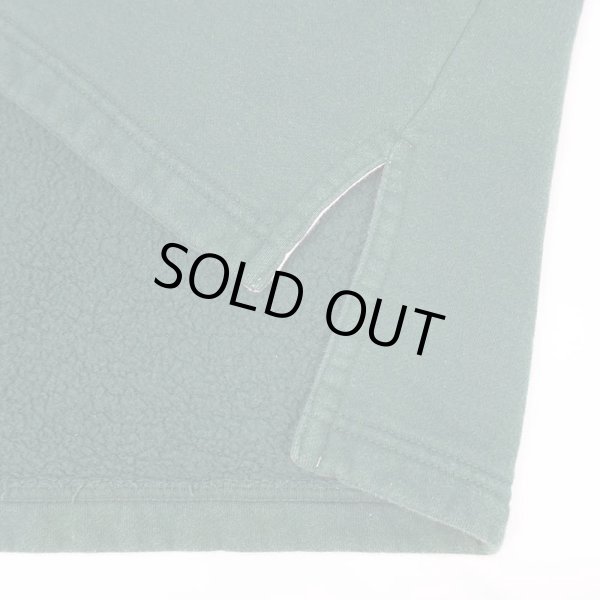 画像4: 90's Polo Ralph Lauren スウェット ラガーシャツ "GREEN×NAVY" (4)