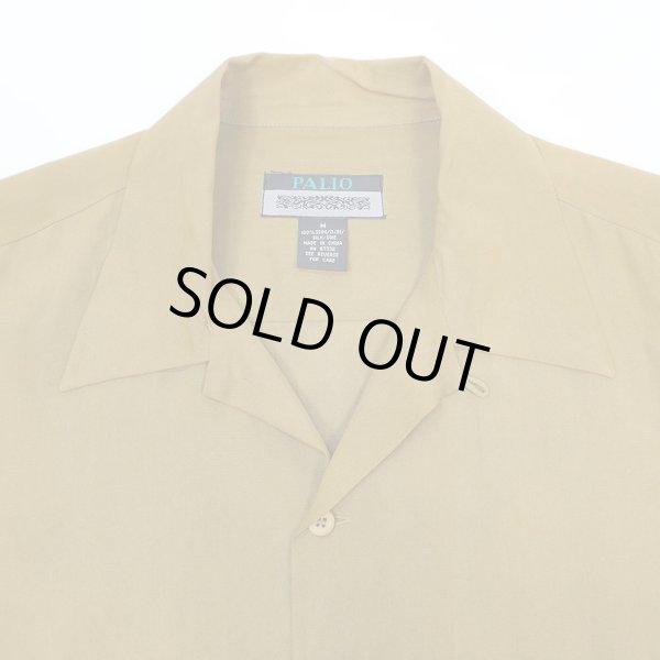画像3: 90's PALIO オープンカラー シルクシャツ (3)