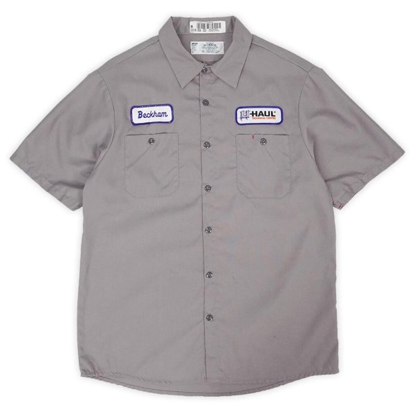 画像1: 00's U-HAUL S/S ワークシャツ (1)