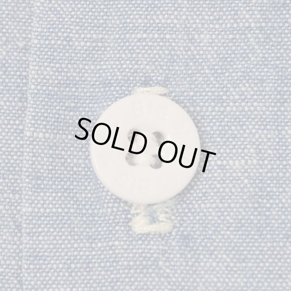 画像3: 90's BIG MAC S/S コットンシャンブレーシャツ "MADE IN USA" (3)