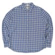 画像1: 00's J.CREW ヘビーネルシャツ "Blue Plaid" (1)