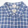 画像3: 00's J.CREW ヘビーネルシャツ "Blue Plaid" (3)