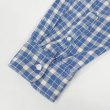 画像4: 00's J.CREW ヘビーネルシャツ "Blue Plaid" (4)