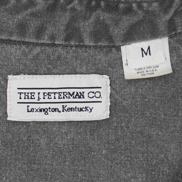 画像2: 90's The J.Peterman バンドカラーシャツ "MADE IN USA" (2)