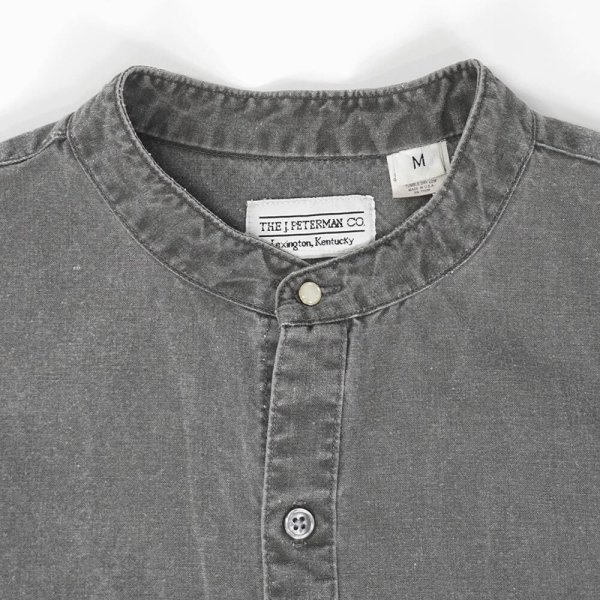 画像3: 90's The J.Peterman バンドカラーシャツ "MADE IN USA" (3)