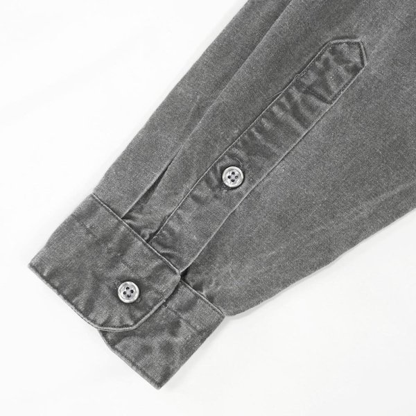 画像4: 90's The J.Peterman バンドカラーシャツ "MADE IN USA" (4)