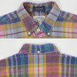 画像3: 90's SALTY DOG GANT S/S ボタンダウンシャツ “Madras Plaid” (3)