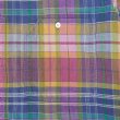 画像4: 90's SALTY DOG GANT S/S ボタンダウンシャツ “Madras Plaid” (4)