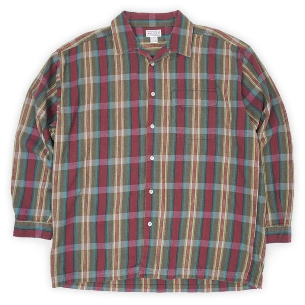 画像1: 90-00's ARIZONA L/S オープンカラーシャツ (1)