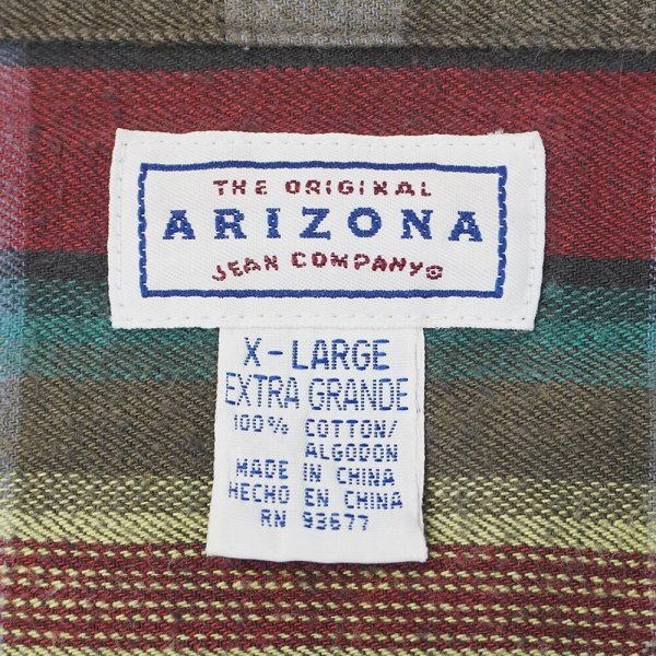 画像2: 90-00's ARIZONA L/S オープンカラーシャツ (2)