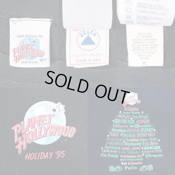画像3: 90's PLANET HOLLYWOOD スウェット "MADE IN USA" (3)