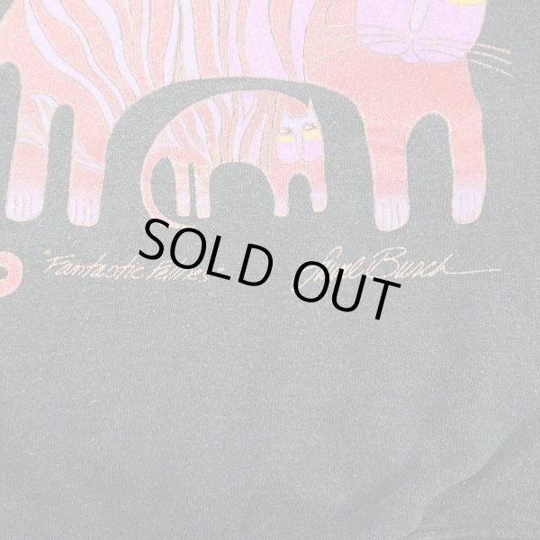 画像3: 80's Laurel Burch プリントスウェット (3)