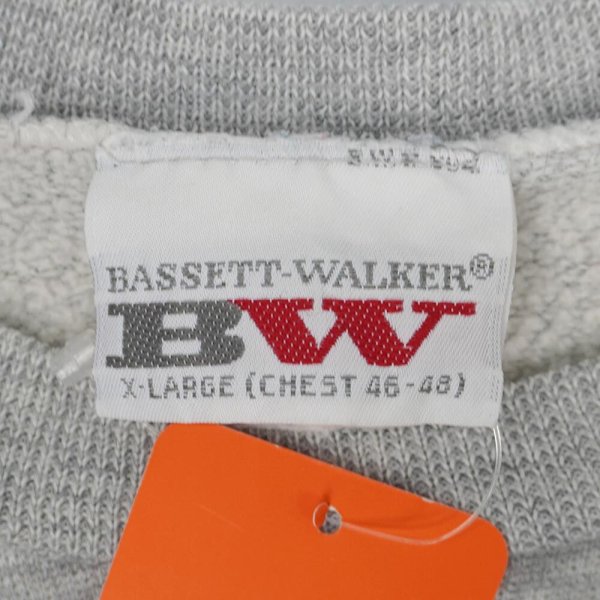 画像2: 90's BW プリントスウェット "MADE IN USA" (2)