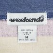画像2: 90's weekends ワイドボーダースウェット "MADE IN USA" (2)