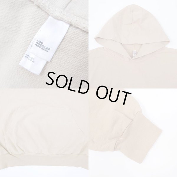 画像3: LOS ANGELES APPAREL Garment Dye French Terry Pullover Hoodie "SAND" (3)