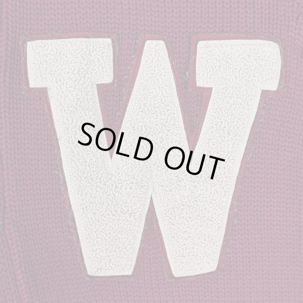 画像3: 40's E.R.COX レタードカーディガン (3)