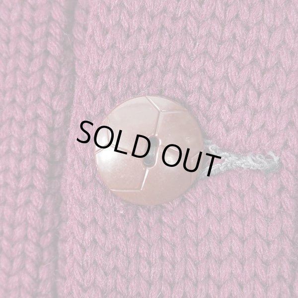 画像4: 40's E.R.COX レタードカーディガン (4)