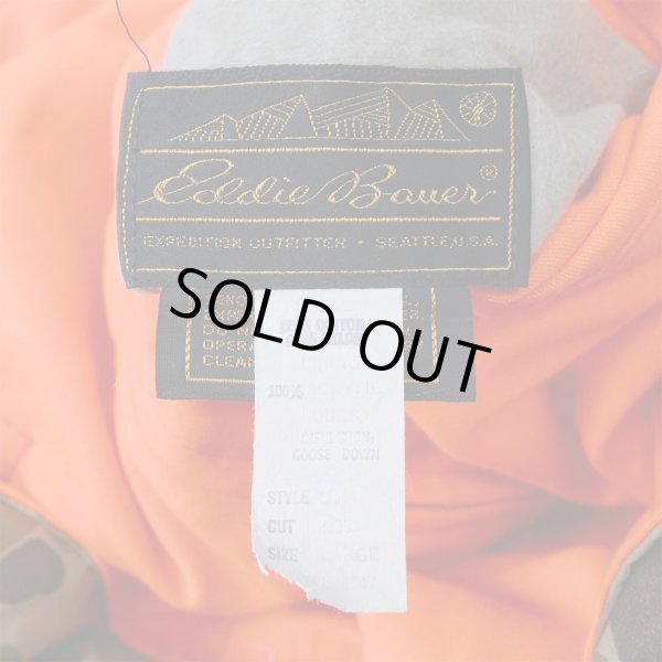 画像4: 80's Eddie Bauer リバーシブル ダウンベスト (4)