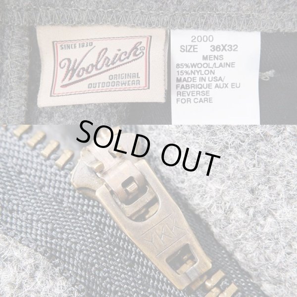 画像3: 90-00's Woolrich ウールトラウザー “MADE IN USA” (3)