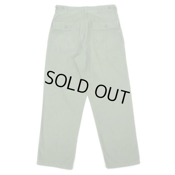 画像2: 50-60's US.ARMY コットンサテン ベイカーパンツ "初期型" (2)