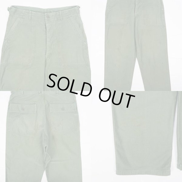 画像5: 50-60's US.ARMY コットンサテン ベイカーパンツ "初期型" (5)