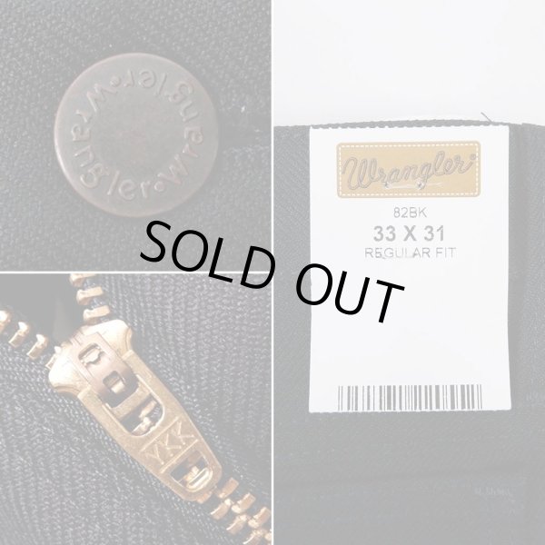 画像4: 00's Wrangler ランチャードレスジーンズ “BLACK / DEADSTOCK” (4)