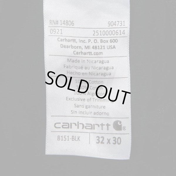 画像5: 00's Carhartt ライトダック ペインターパンツ “W32 L30 / BLACK” (5)
