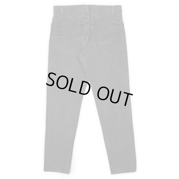 画像2: 90's Levi's 512 ブラックデニムパンツ "MADE IN USA / W33 L30" (2)