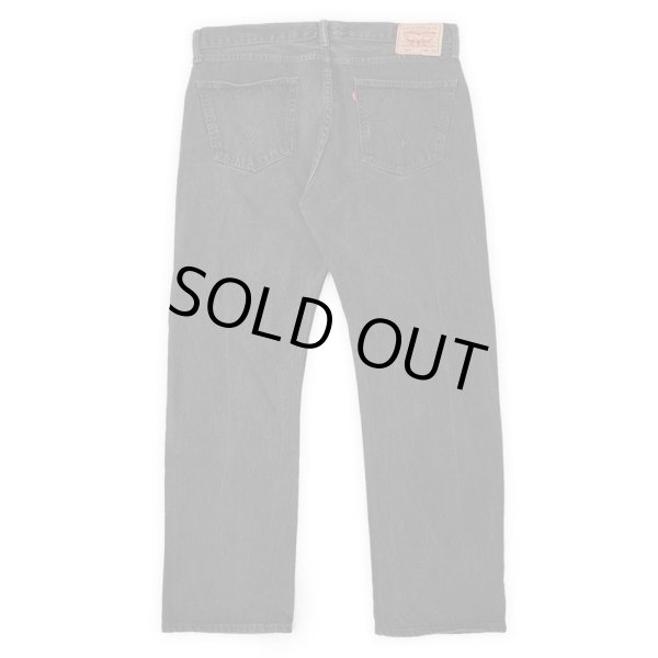 画像2: 00's Levi's 505 ブラックデニムパンツ "W36 L32" (2)