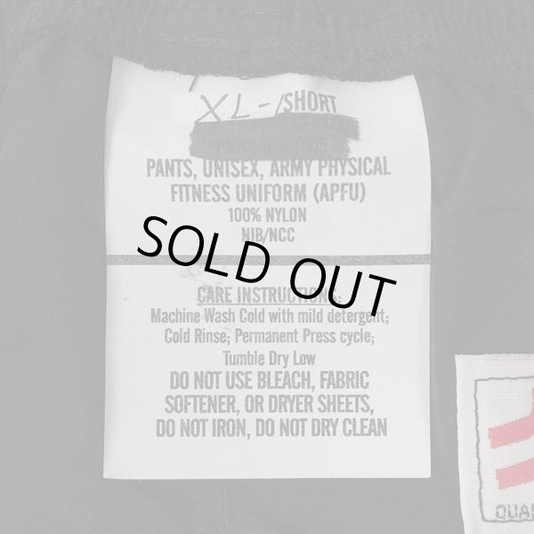 画像3: 【XLARGE-SHORT / DEADSTOCK】00's US.ARMY APFU ナイロントレーニングパンツ (3)