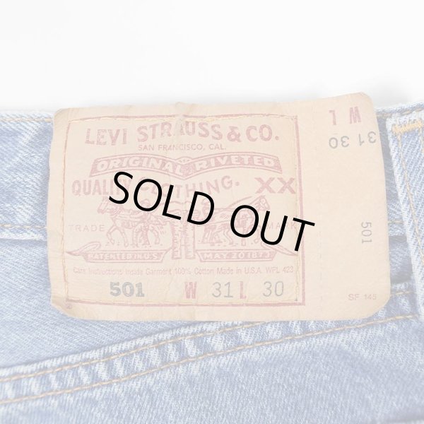 画像3: 90's Levi's 501 デニムパンツ "MADE IN USA / W31 L30" (3)