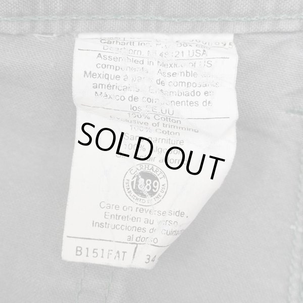 画像3: 00's Carhartt ライトダック ペインターパンツ "W34 L30" (3)