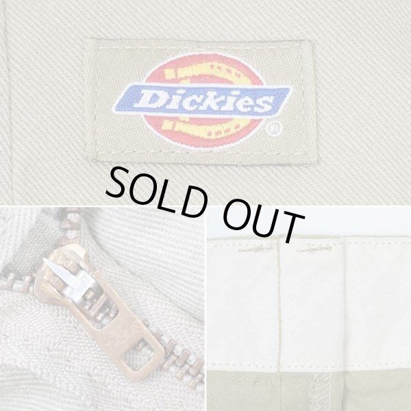 画像4: 90's Dickies 874 ワークパンツ "MADE IN USA / W34 L30 / KHAKI" (4)